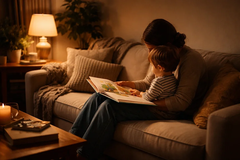 Wspólne czytanie z dzieckiem: 4 naukowo potwierdzone powody, dla których warto czytać razem każdego dnia
