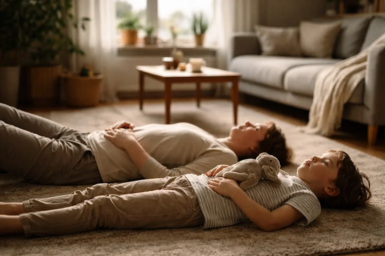 Oddech i zmysły w wychowaniu: jak neurobiologia pomaga budować spokój w codziennym biegu