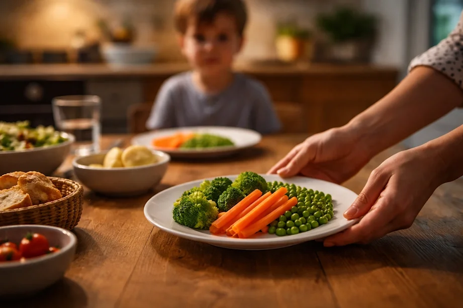 Talerz pełen spokoju: jak zakończyć domowe wojny o warzywa z dziećmi