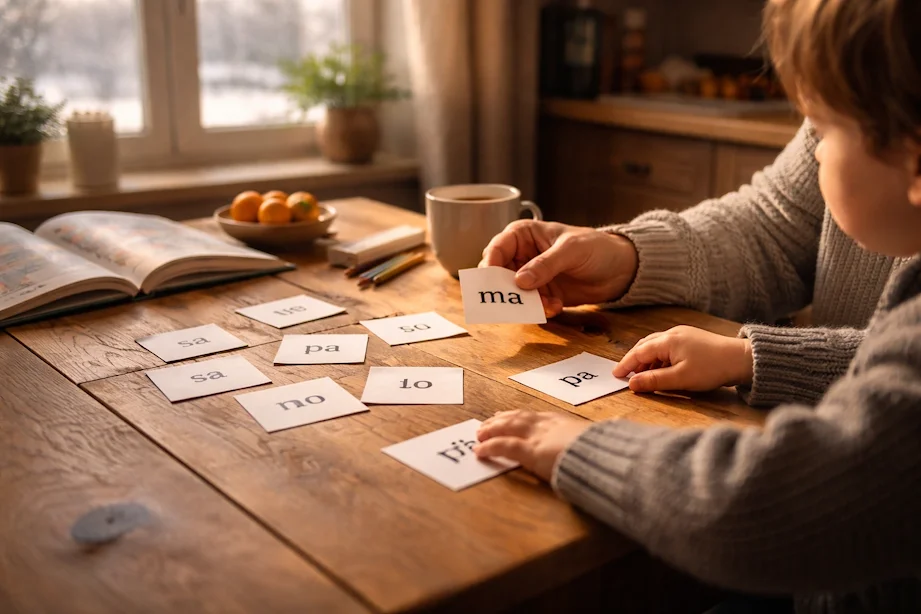 Nauka czytania metodą sylabową krok po kroku: praktyczny przewodnik dla rodziców