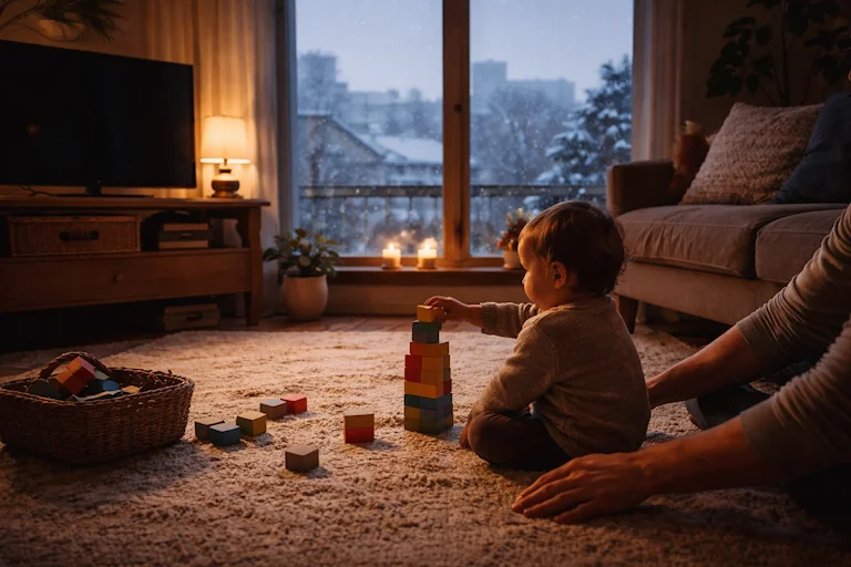 Cisza w domu, a rozwój mowy dziecka: jak mądrze wspierać malucha bez presji