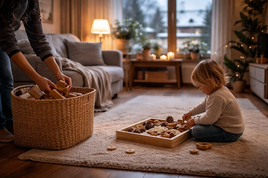 Mniej zabawek, więcej spokoju: sensoryczna rewolucja w polskim domu