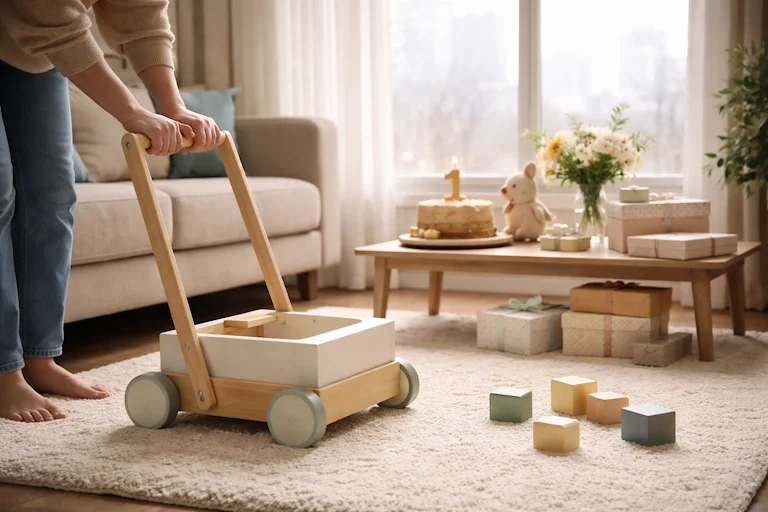 Prezenty na roczek 2026: co naprawdę wspiera rozwój dziecka (a nie tylko zajmuje miejsce)