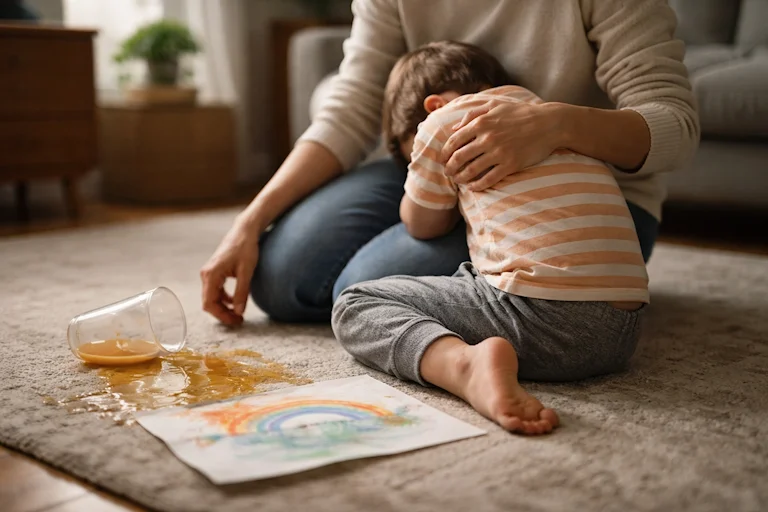 Co dziecko słyszy, gdy dorosły mówi „to nic takiego” — i jak wspierać emocje zamiast je uciszać