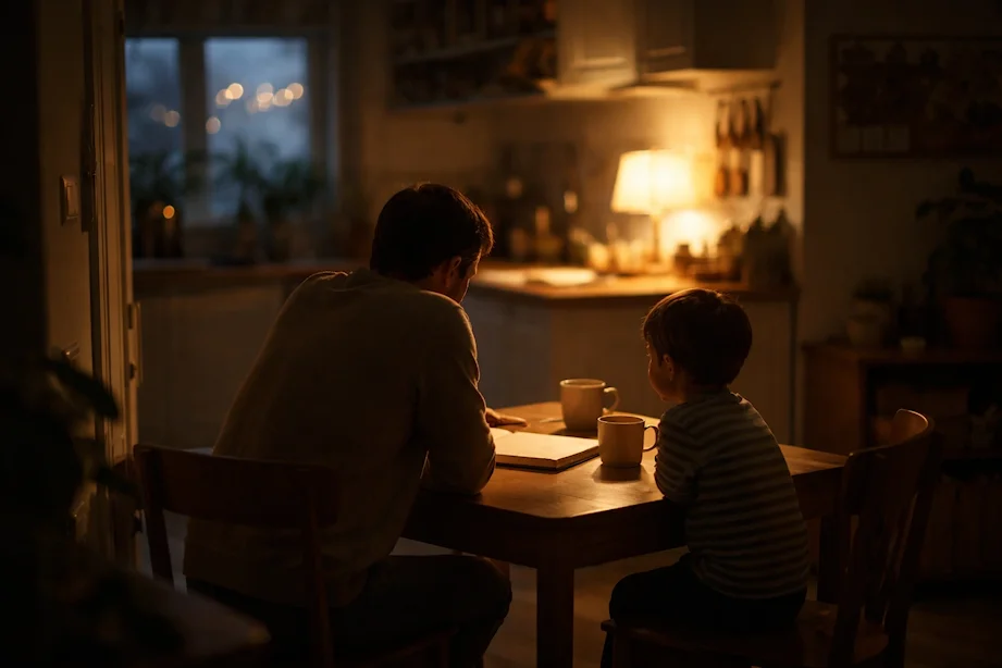Wieczorne rozmowy zamiast kazań: jak budować z dzieckiem nawyk refleksji nad dniem