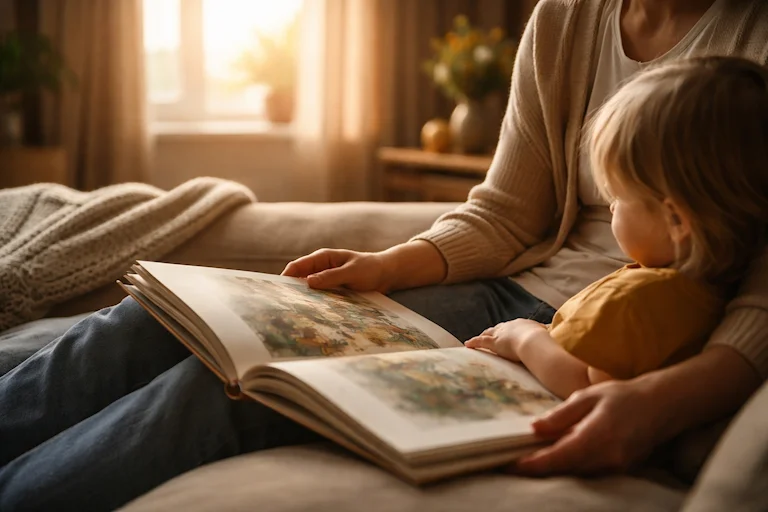 Bajki, mity i dziecięce smoki: jak opowieści pomagają rozmawiać z dzieckiem o trudnych emocjach