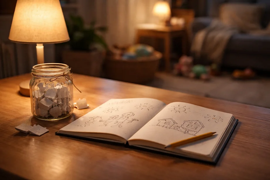Dziennik wdzięczności dla dzieci: prosty rytuał wspierający odporność psychiczną