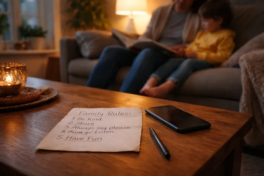 Rodzinne zasady korzystania z telefonu: jak ustalić je z dzieckiem i uniknąć codziennych konfliktów