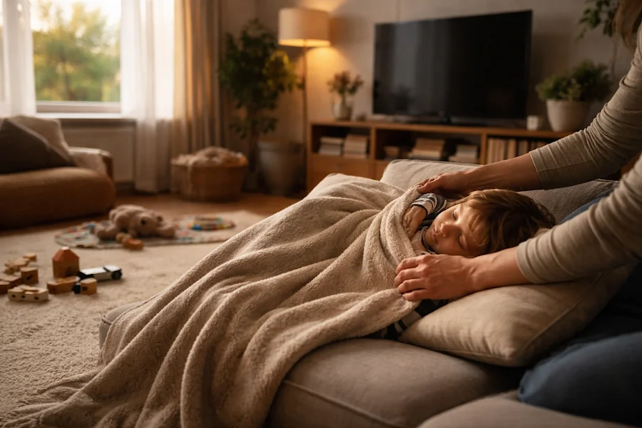 Jak rozpoznać przebodźcowanie u dziecka i co naprawdę pomaga je wyciszyć