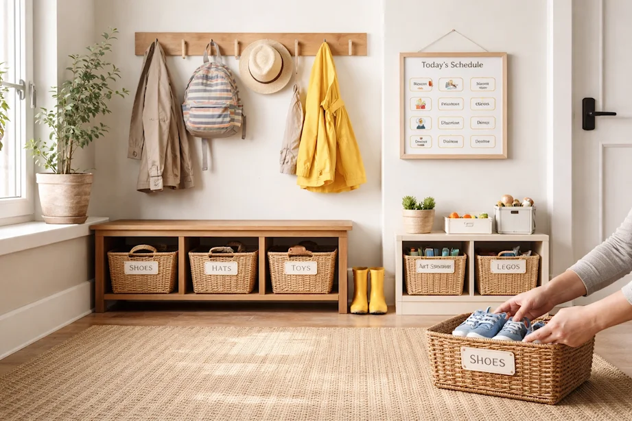 Jak zorganizować dom, by wspierał dziecko z trudnościami uwagi i organizacji (ADHD)