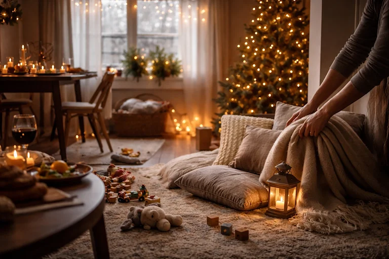 Święta i uroczystości rodzinne oczami dziecka: jak zmniejszyć presję i przebodźcowanie