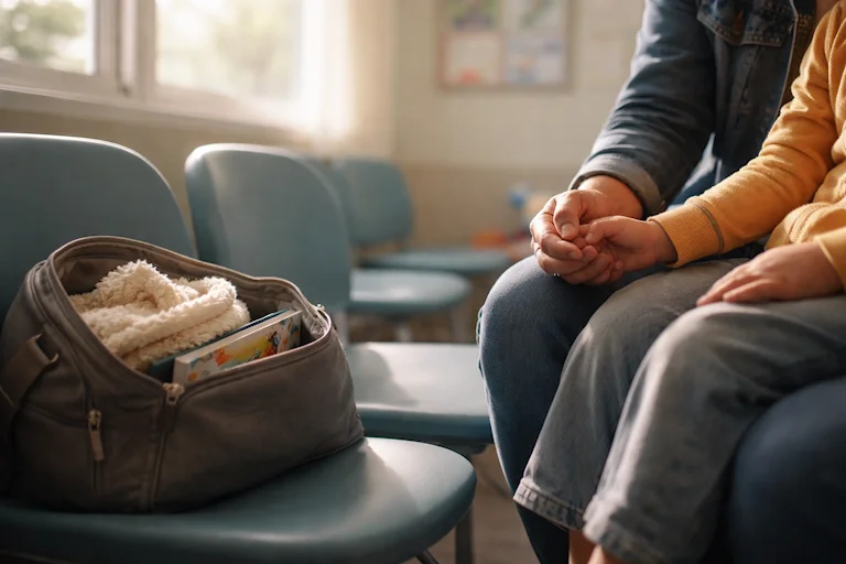 Sztuka spokoju w poczekalni u pediatry – jak oswoić lęk dziecka i swój własny