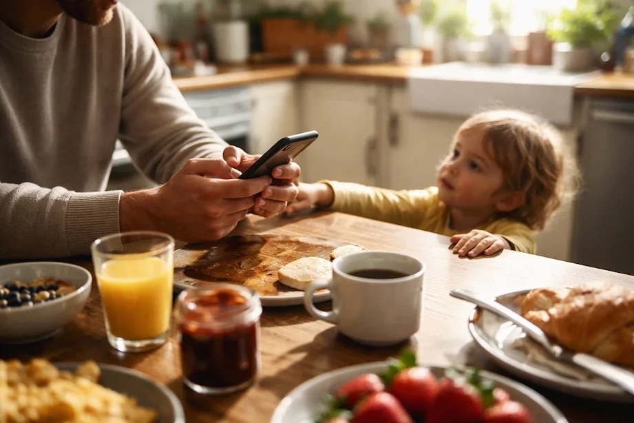 Twarz jak maska: dlaczego brak uwagi boli bardziej niż konflikt i jak odzyskać kontakt w zabieganym domu