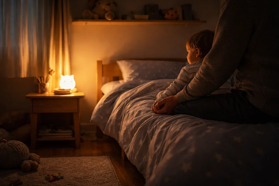 Ciemność jak lustro: jak wspierać dziecko, które boi się nocy