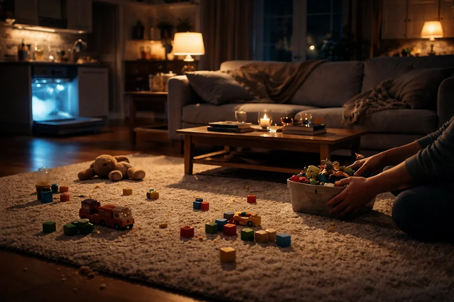 Okruszki na dywanie: jak domowe obowiązki budują samodzielne i szczęśliwe dzieci