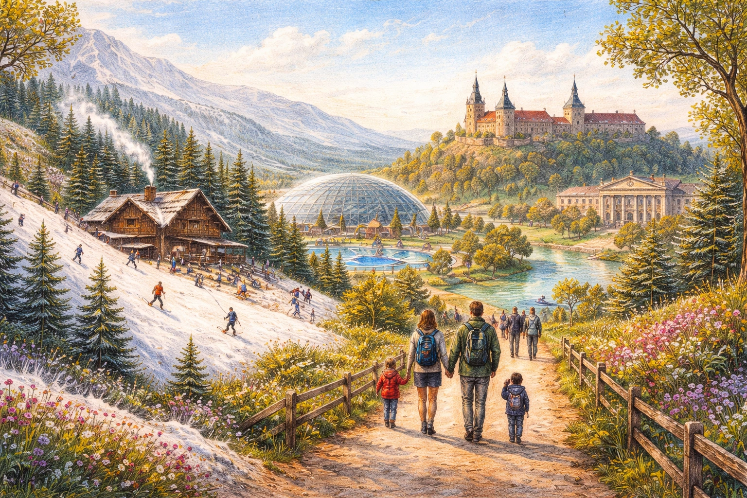 Atrakcje w Polsce: pomysły na wyjazdy i ferie