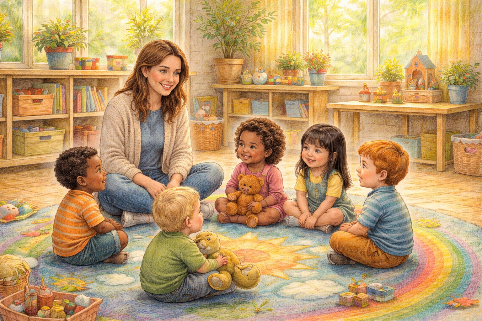 Wychowanie przedszkolne: rozwój, emocje i adaptacja