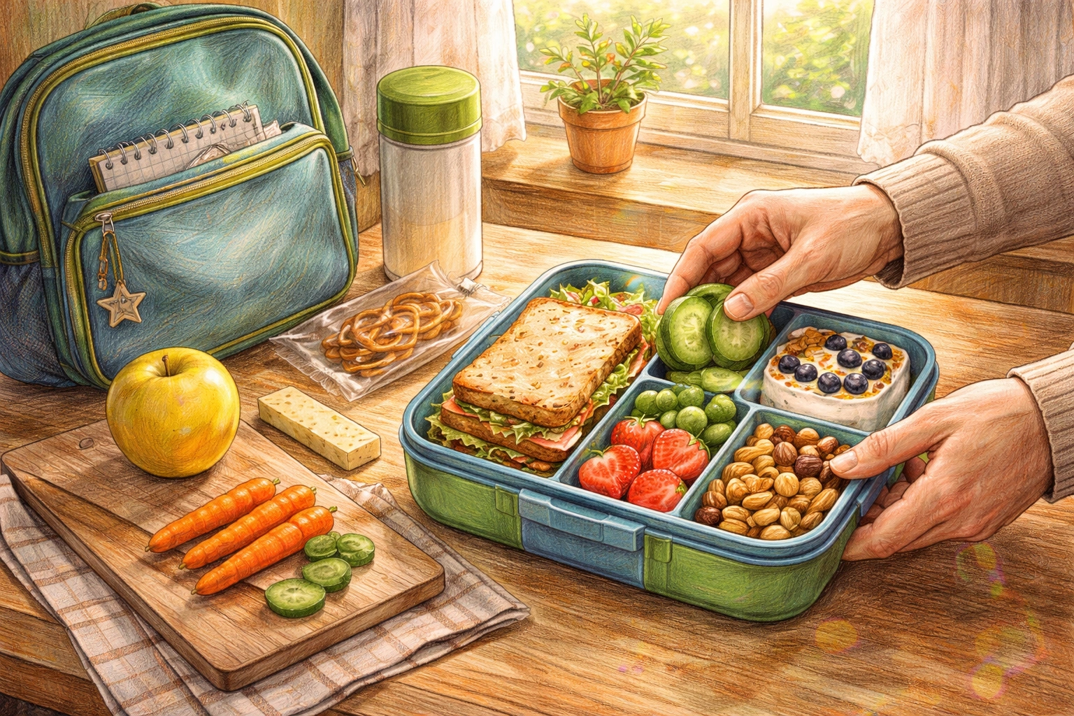 Żywienie dzieci: zdrowe posiłki do szkoły i domu