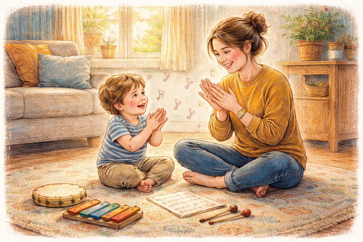 Edukacja muzyczna dzieci: śpiew, rozwój i więź