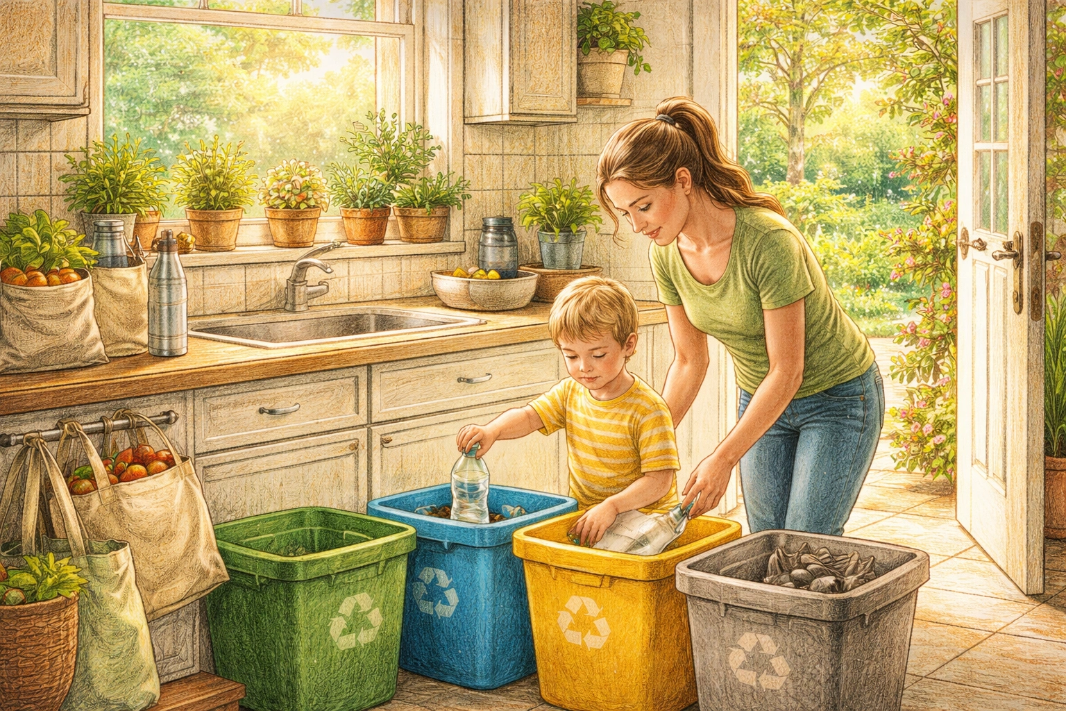 Ekologia w rodzinie: proste nawyki i eko-wychowanie