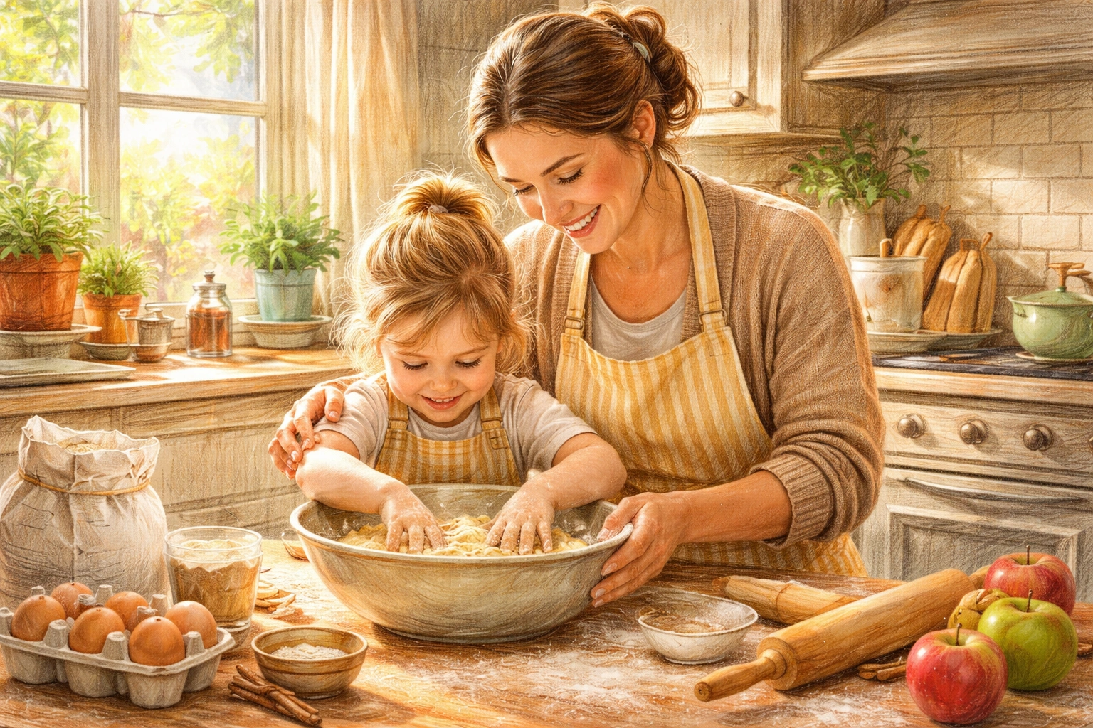 Kuchnia z dzieckiem: przepisy, zabawa i rozwój