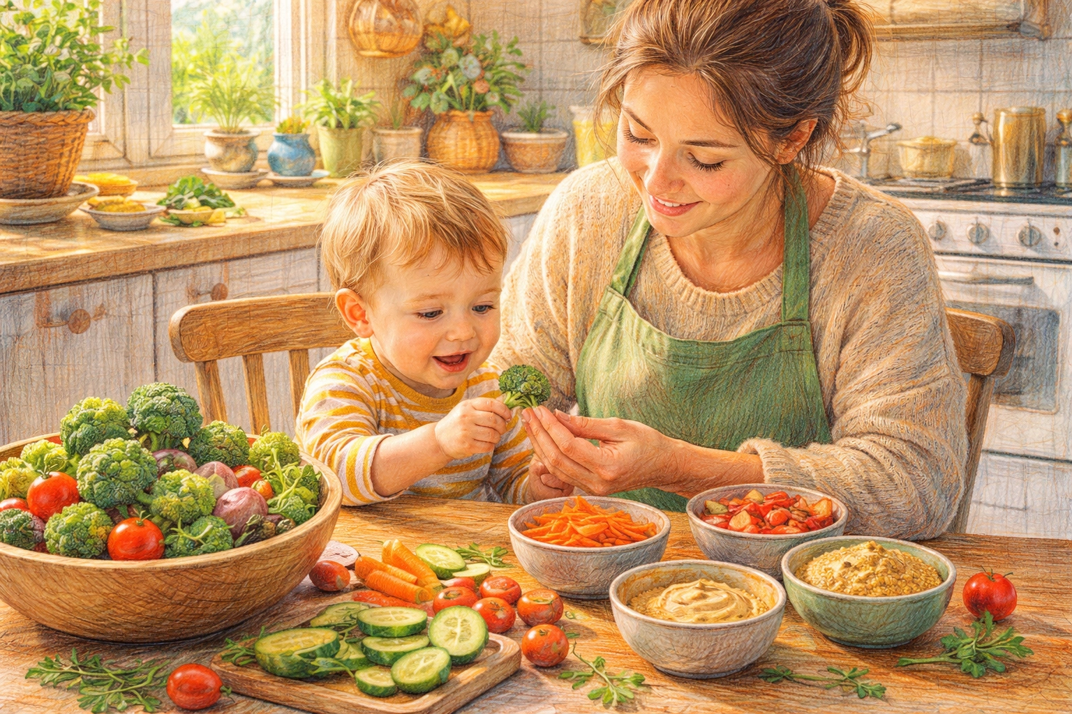 Zdrowe żywienie dziecka: nawyki bez presji