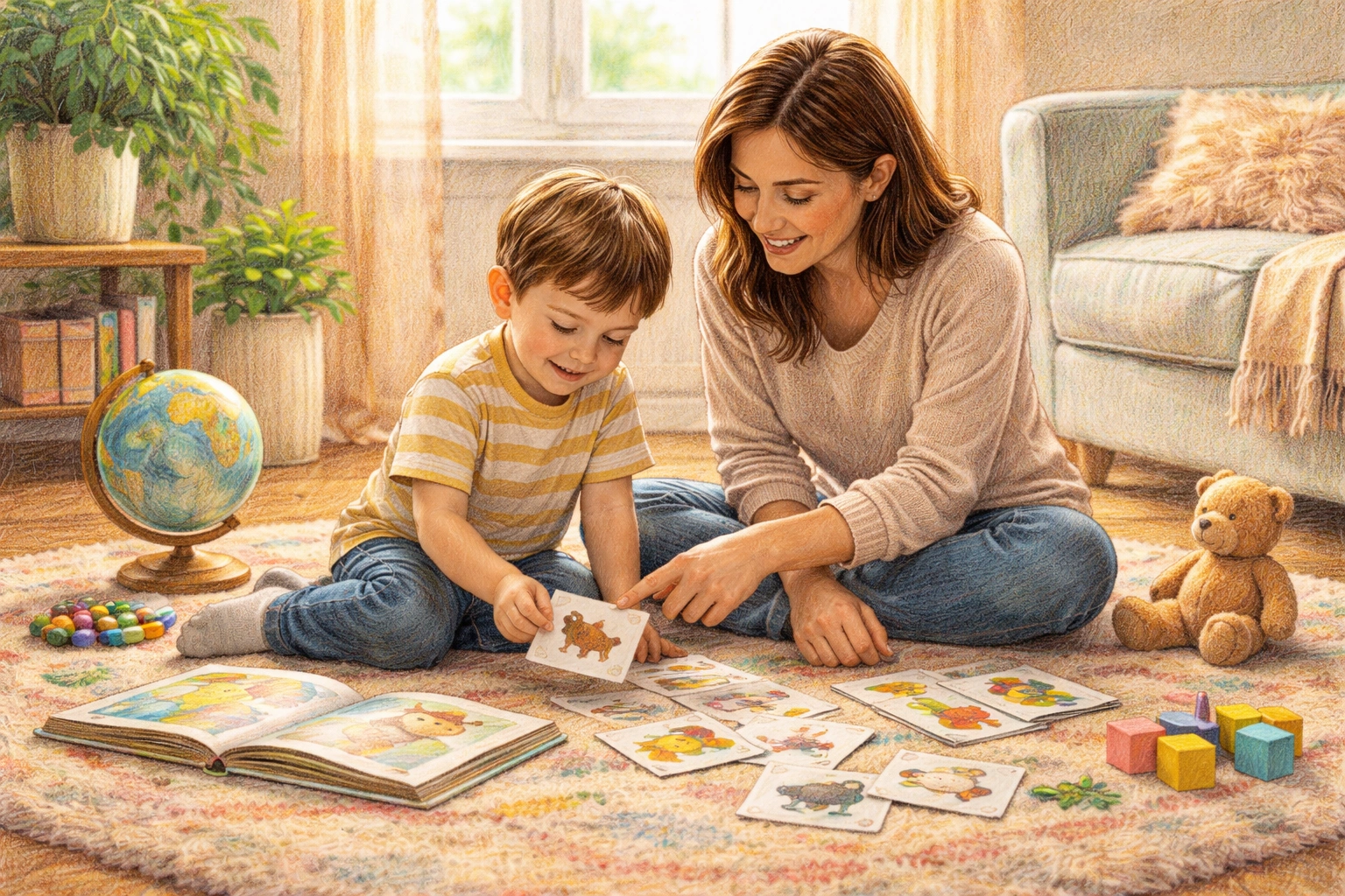 Języki obce dla dzieci: nauka w domu bez stresu