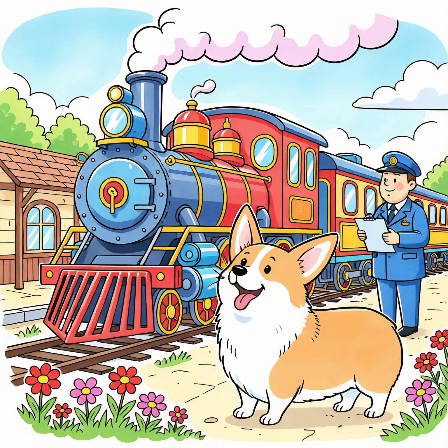 Pies, który jeździł koleją / The Dog Who Rode the Train