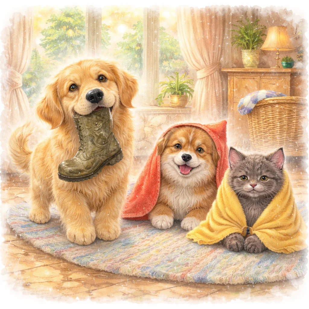 Burzowa przygoda Kici i Psa - Strona 9