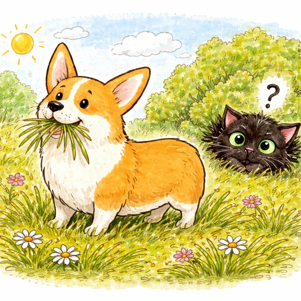 Dlaczego psy jedzą trawę? - Strona 1