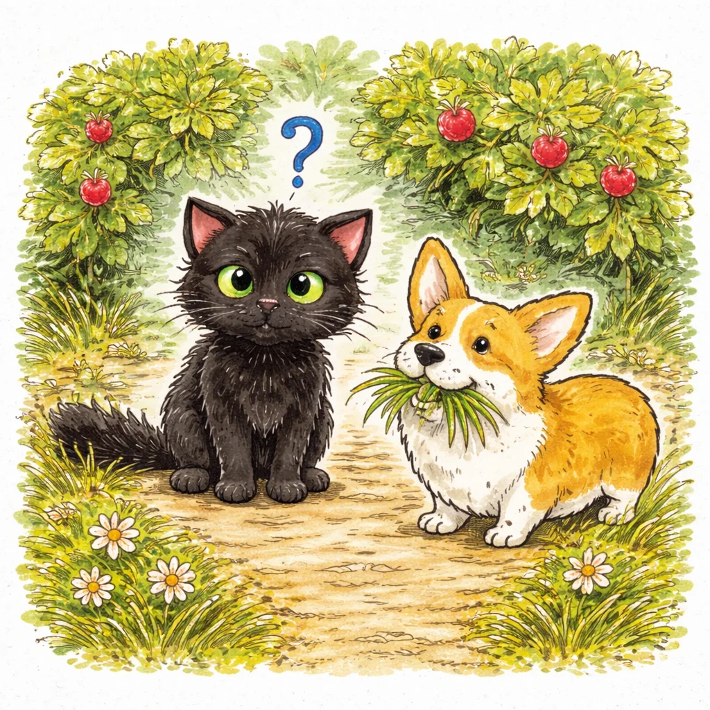 Dlaczego psy jedzą trawę? Przygody Korka i Czarnusia - Strona 2