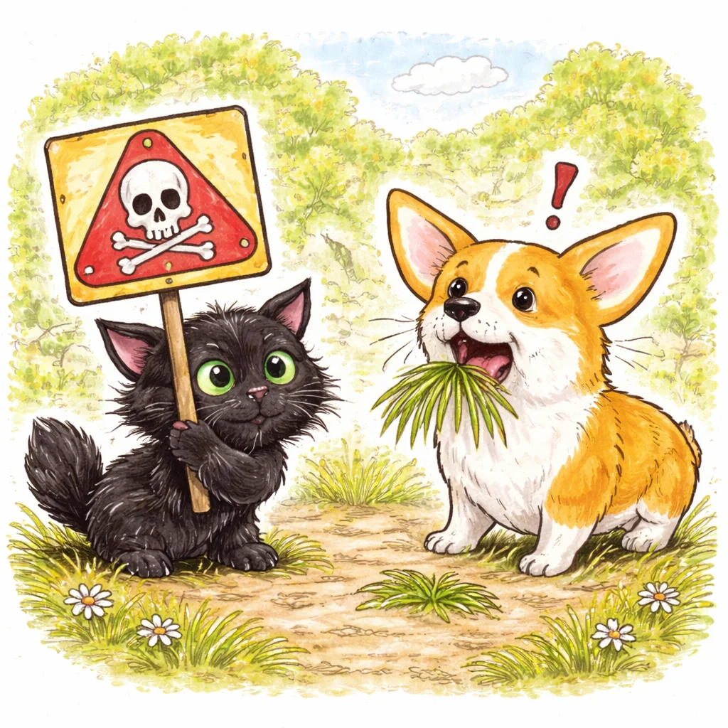 Dlaczego psy jedzą trawę?