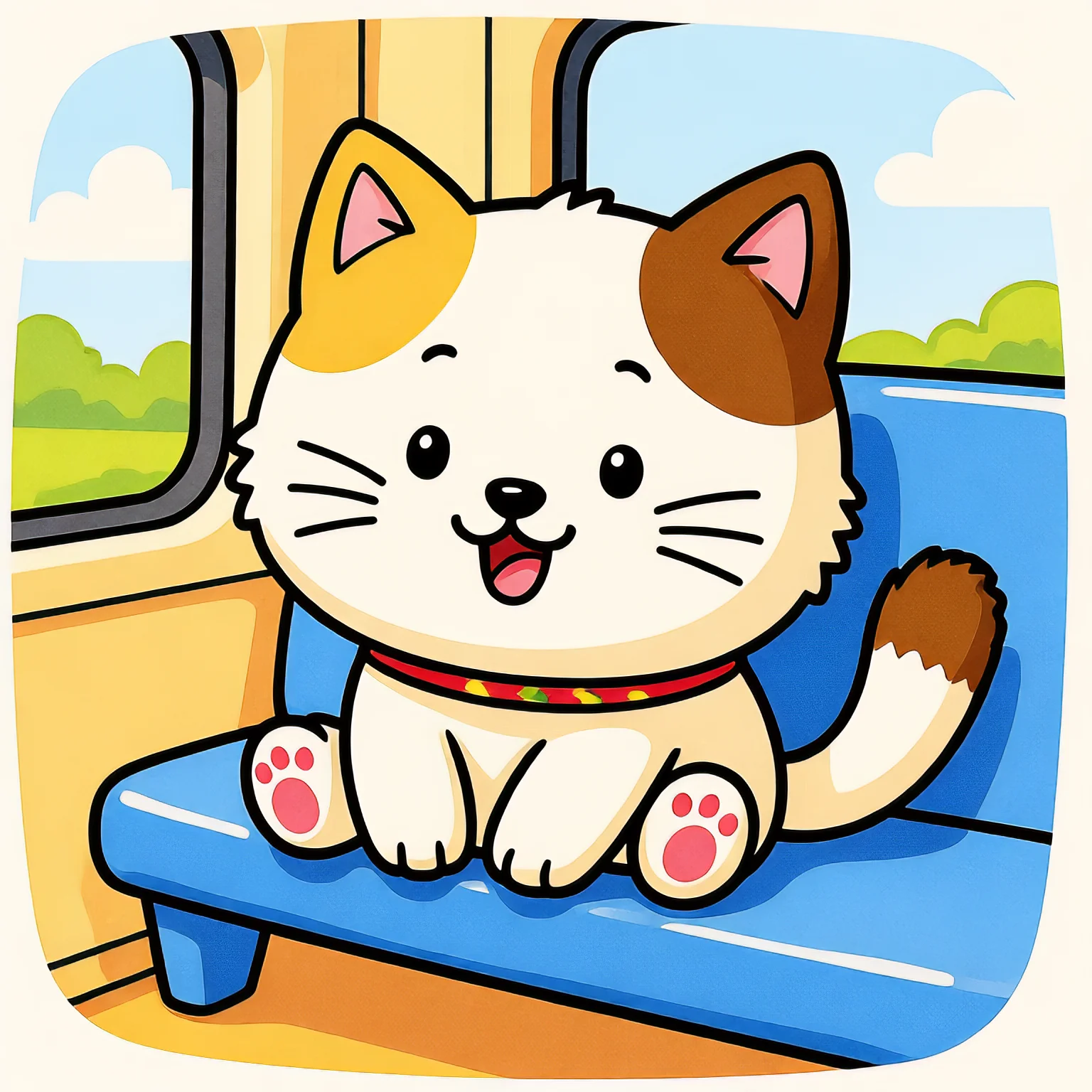 Kot, który jeździł koleją - Strona 1